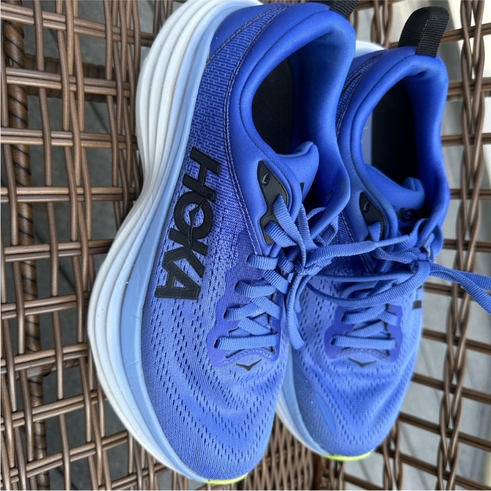 Hoka Vibrant Blue Athletic Shoes